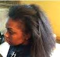 Before glam – natural look